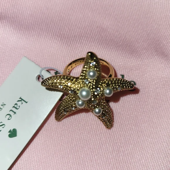 KATE SPADE • Sea Star Starfish Ring - Picture 3 of 12